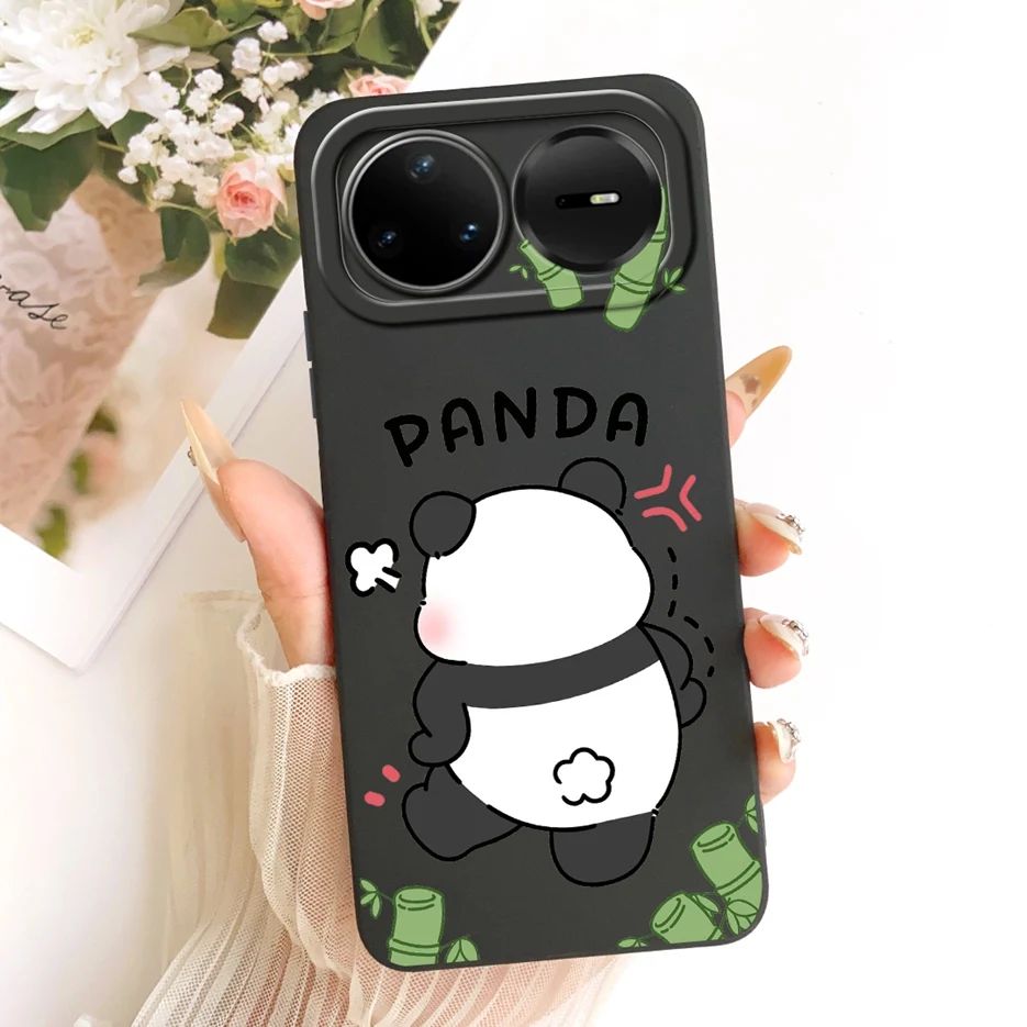 Cute Dog & Panda Cartoon Soft TPU Phone Case Cover - For Huawei Nova 15 Pro Ultra 5G