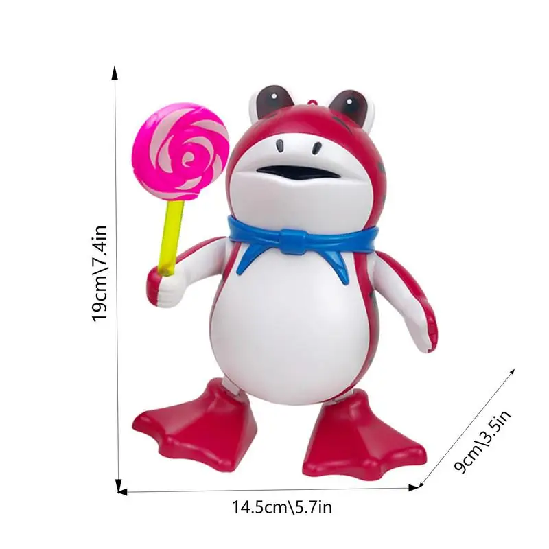 Electronic Dancing Frog Pet Toys With Swing Light Music Universal Interactive Children Toys  For Birthday New Year Xmas Gifts 6