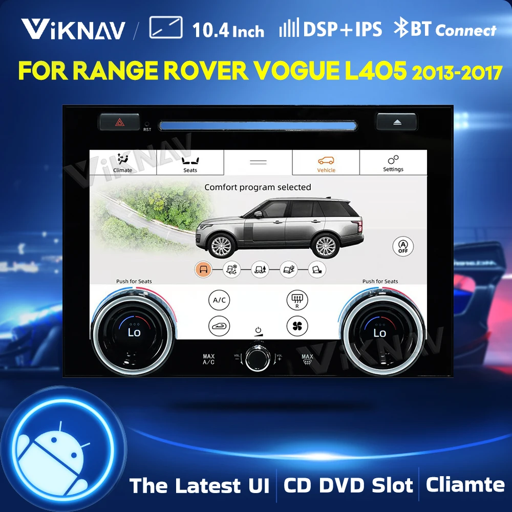 Панель переменного тока 10 4 дюйма для Range Rover Vogue L405 2013-2017 сенсорный ЖК-экран