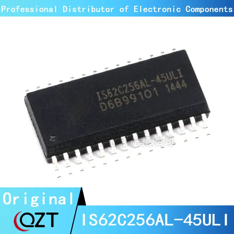 10pcs/lot IS62C256AL SOP28 IS62C256AL-45 IS62C256AL-45ULI SOP-28 chip New spot 10pcs pic16f73 i so sop28 new and original ic chip integrated circuit
