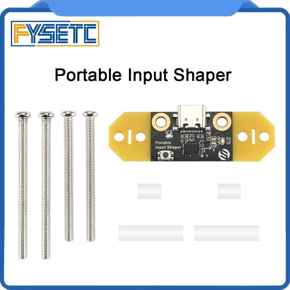 FYSETC Portable Input Shaper with RP2040 ADXL345 Board Upgraded 3D Printer Parts Support Klipper for Voron 2.4 0.1 Trident adxl345 accelerometer board for raspberry pi voron 3d printer parts 36 stepper motors klipper firmware