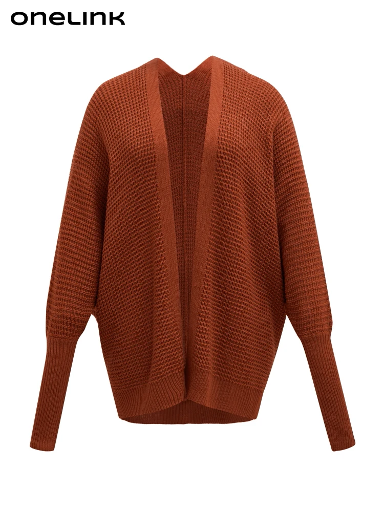 onelink-solid-orange-red-woolen-batwing-sleeves-plus-size-2022-autumn-winter-women-open-cardigan-sweater-oversize-knit-clothing