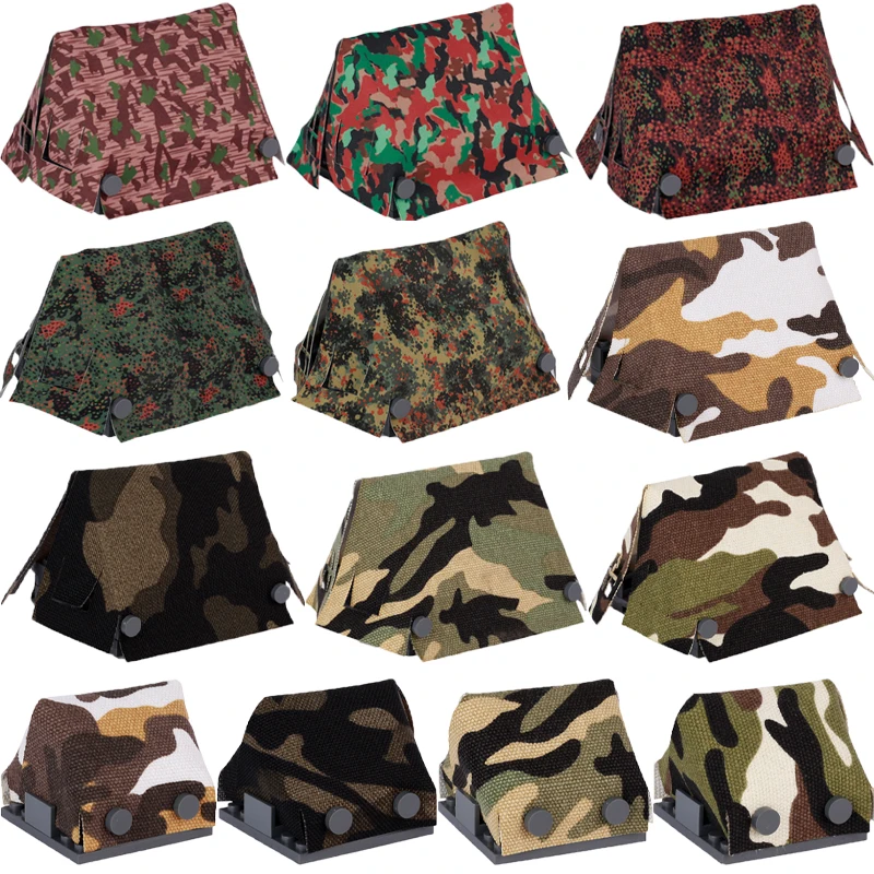 Ww2 Military Building Block Soldier Figure Camouflage Medical Un Tent Scene Accessori Army Bricks Toy For Kids Gift Model J121