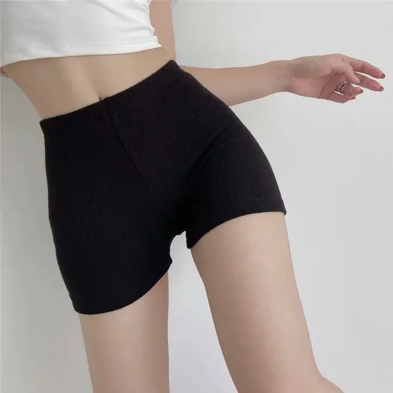 New Fitness Casual Shorts Women High Waist Slim Leggings Sports Hot Pants Yoga Pants Streetwear Women Clothing Summer New