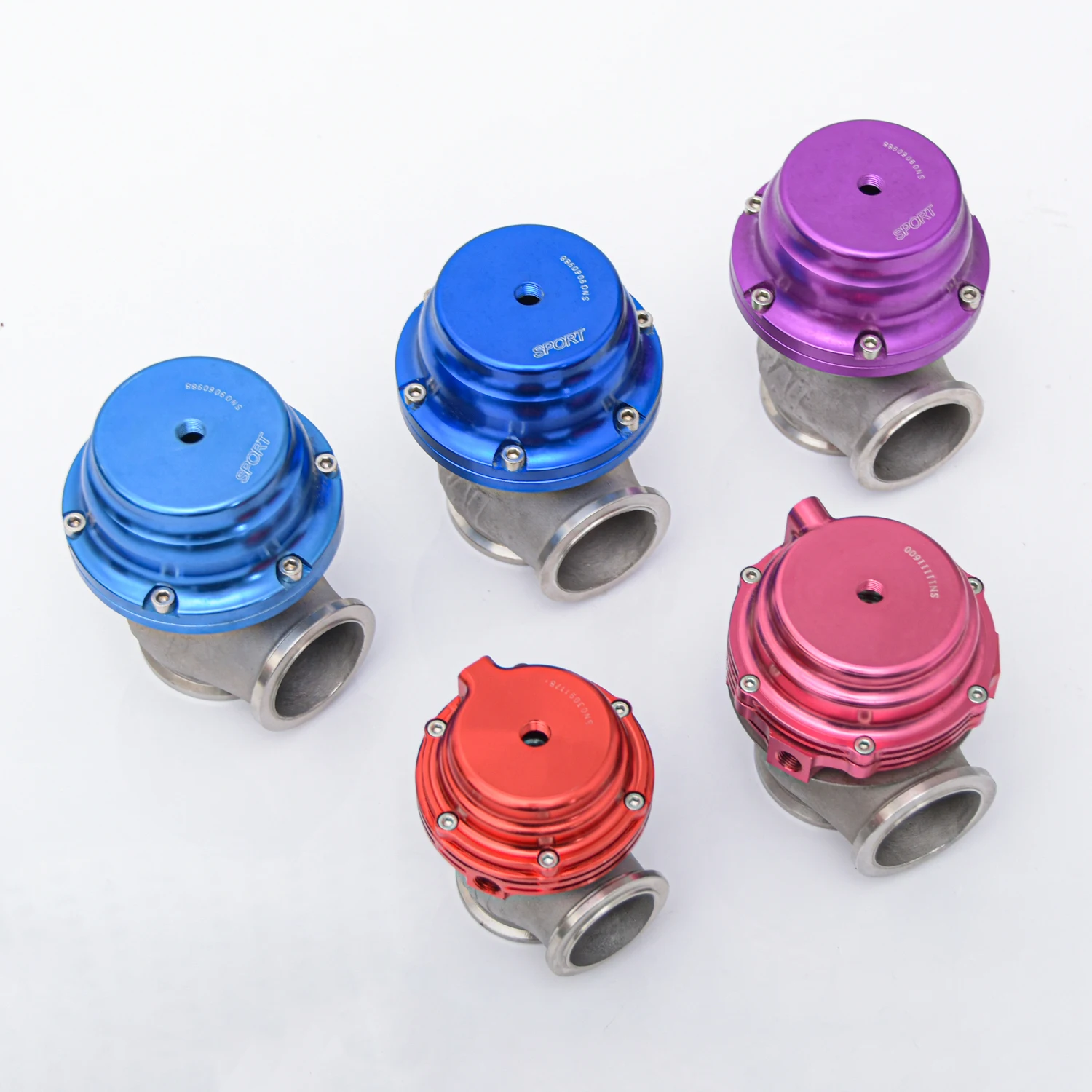 JDM Sports Style Waste Gate 38mm 44mm V-Band External Wastegate For Turbo