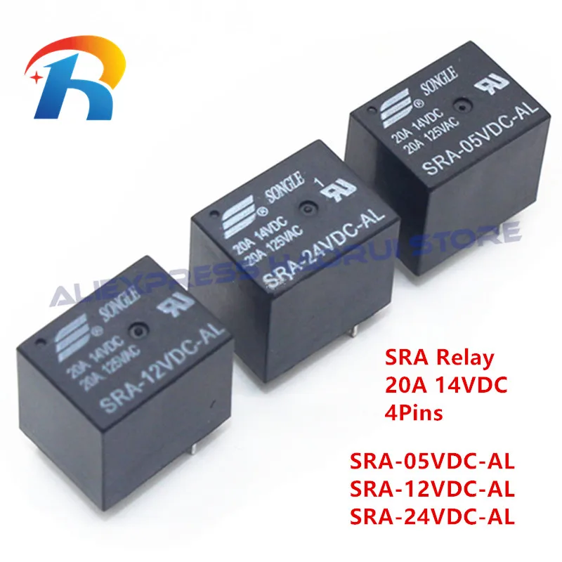 sra 12vdc cl sra 24vdc cl 20a 14vdc 100 pces 01