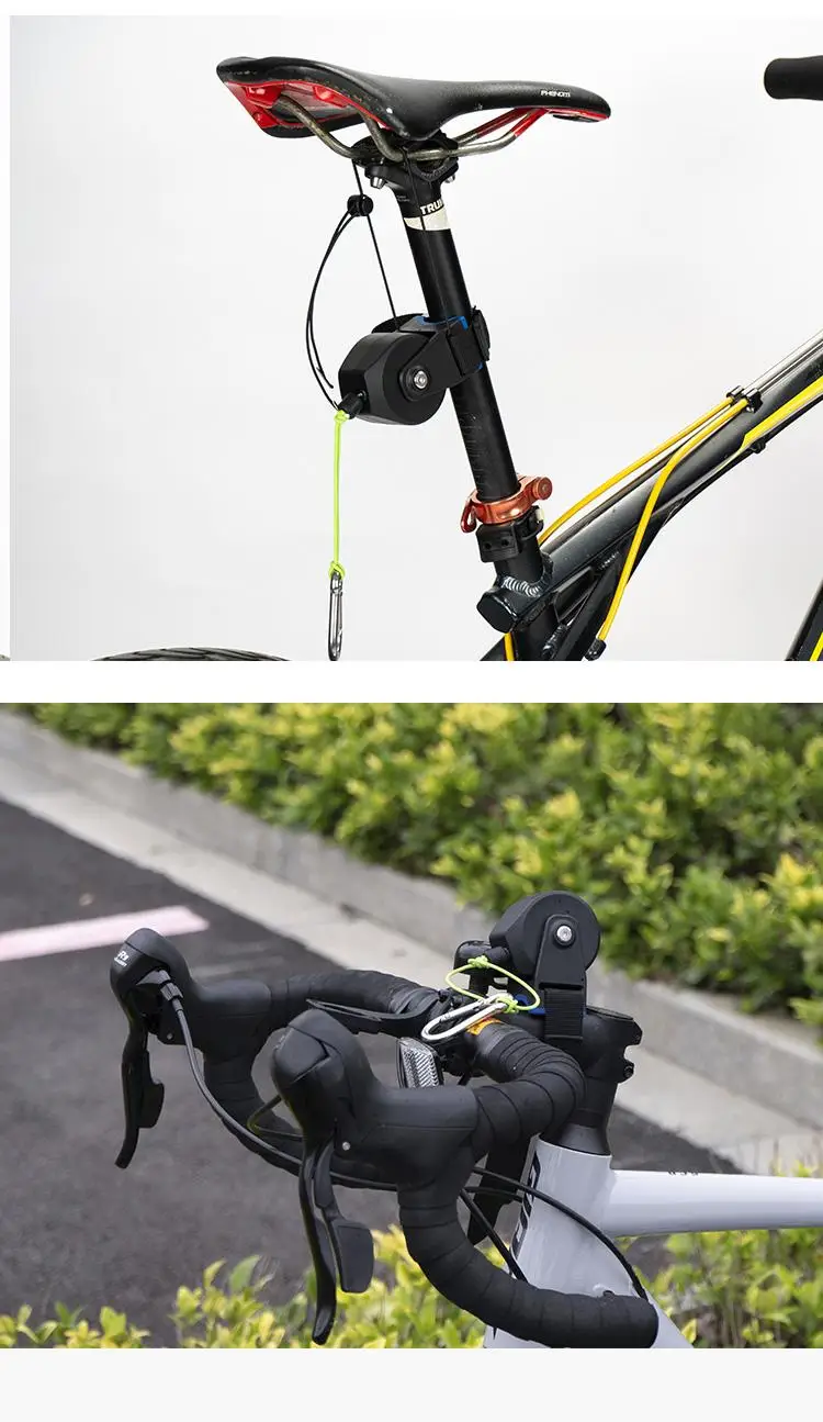 Neue Fahrrad Abschleppseil Flexible Versenkbare Fahrrad Traktor Mountainbike Eltern-kind-Zug Seil Abschleppen Anhänger Outdoor Radfahren Werkzeuge – Detail 12