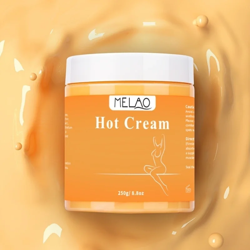 MELAO Hot Cream Massage Gel-Natural and 87% Organic Anti Cellulite Slimming Lotion Fat Burning Massage Weight Loss Cream