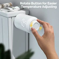 Moes Tuya ZigBee3.0 Radiator Actuator Valve Smart Thermostat Temperature Controller External Sensor TRV Voice Control Alexa - Image 5