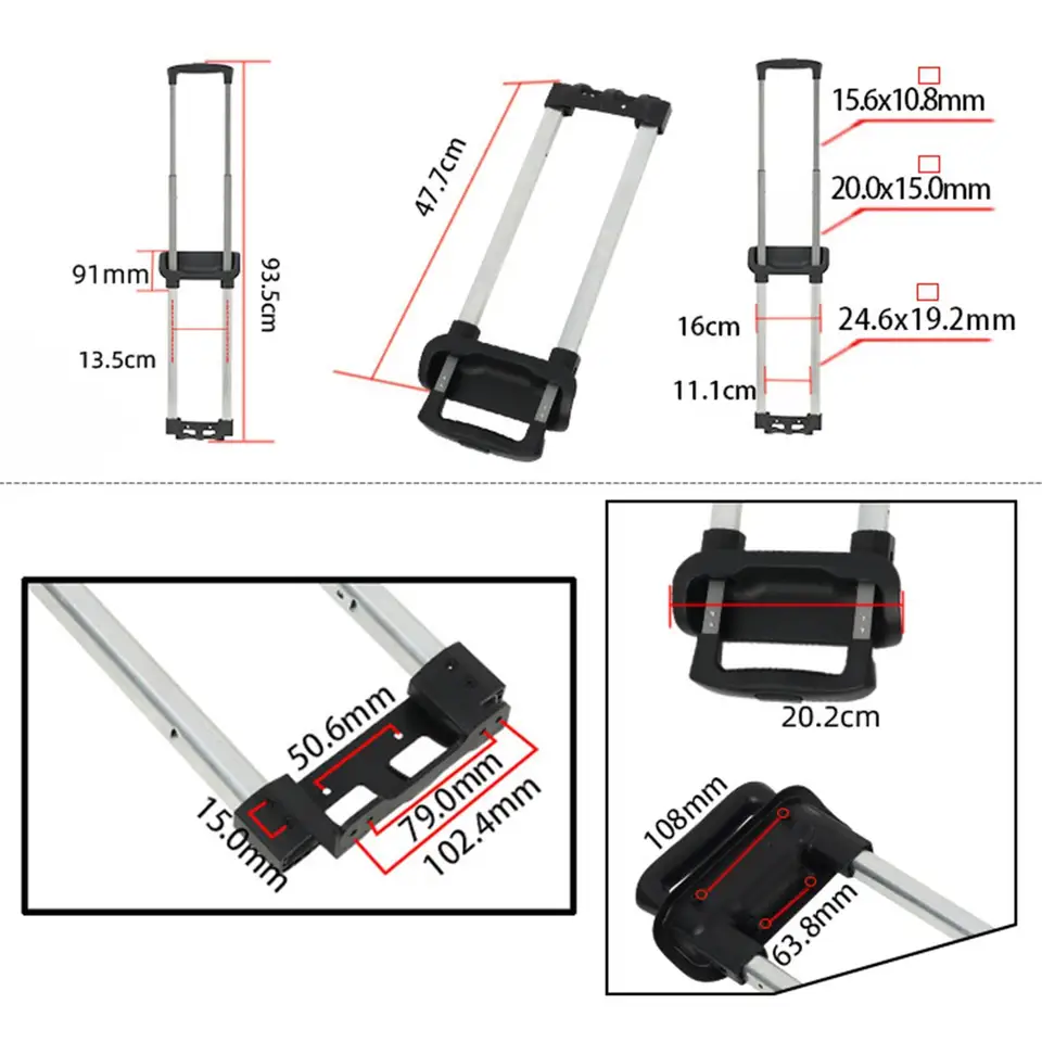 Handvat van een koffer stock foto. Image of inspanning - 10389546