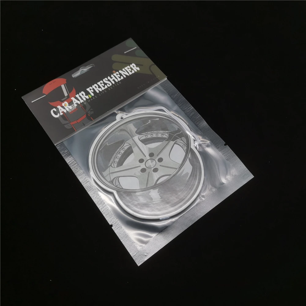 Désodorisant Voiture Pendentif Style Disque De Frein - Parfum 'New Car', 2 Pièces, Design JDM Tuning, Pour Intérieur Voiture/maison - 4