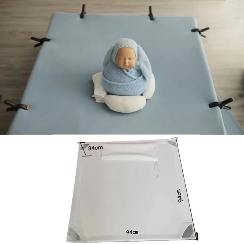 

Newborn Photography Props Background Stand Table Portable Frame Detachable Studio Photograph Props Photo Shoot Accessories