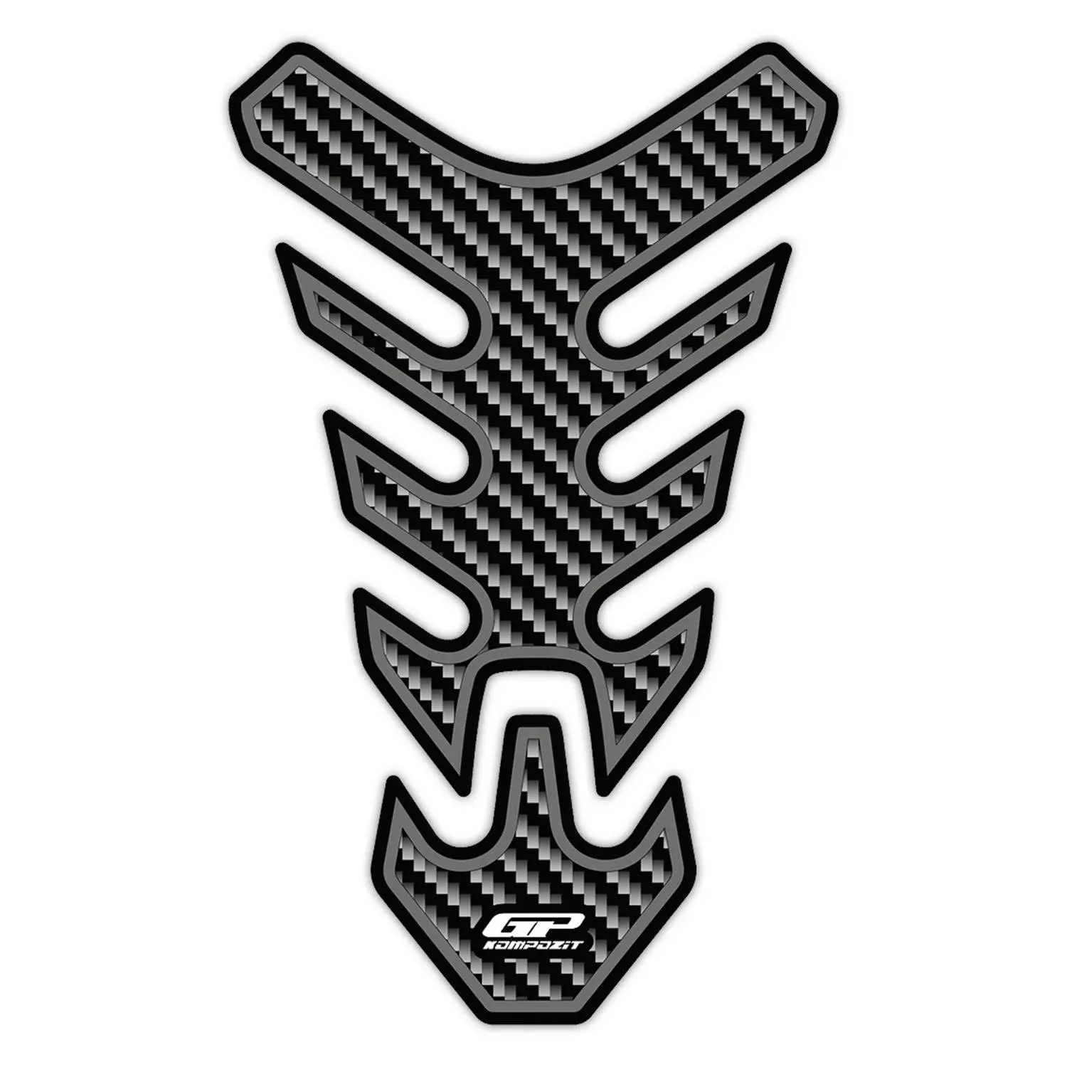 

GP Composite For V-Strom 250 2017-2020 Compatible Tank Pad Set Gray