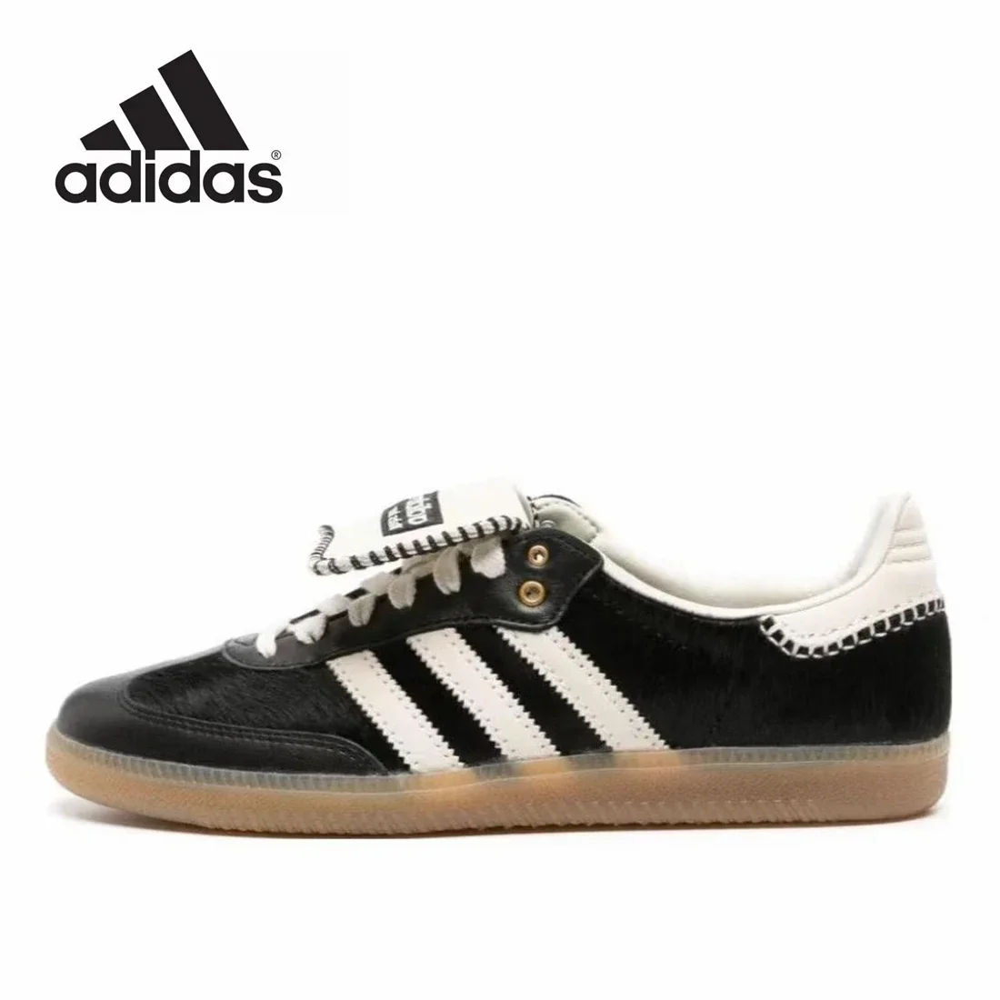 Adidas Samba Pony Galles Bonner Leopard German Training Gazelle Shoes Retro Versatile Sport E Casual Board Shoes Sneakers