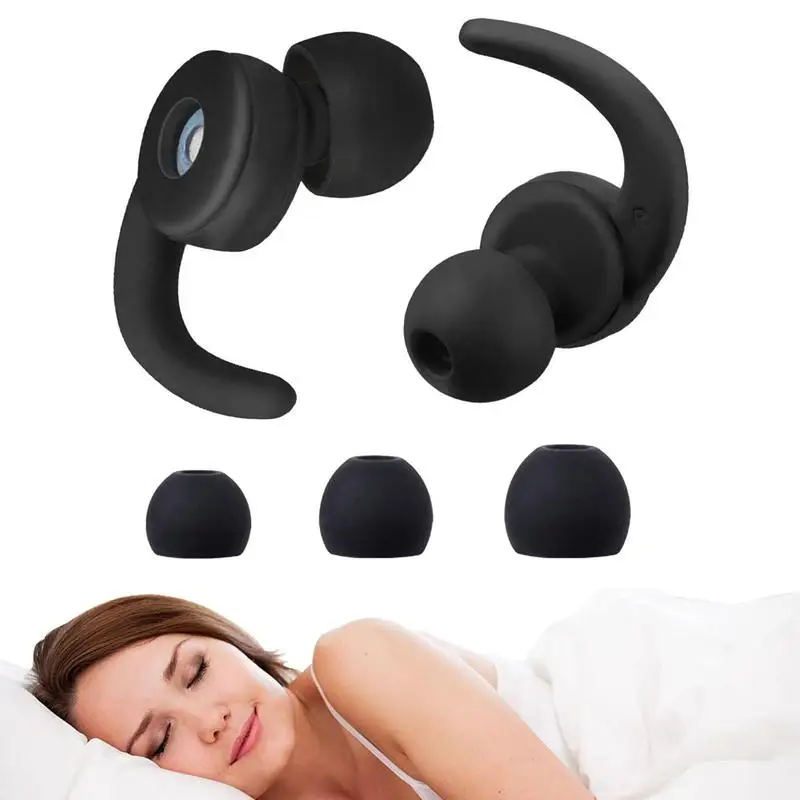 

Silicone Earplugs Waterproof Ear Plugs For Sleeping Noise Cancelling Quiet Sound Blocking In Flexible Silicone For Sleep Snoring