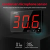 SNDWAY SW-525A/B/G 130dB Wall Mounted Handheld Fast Response Sound Noise Level Meter Noise Decibel Meter Digital Data Storage 4