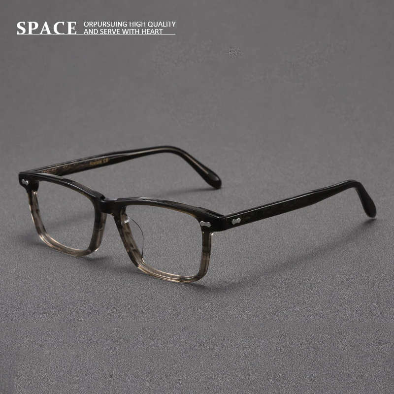 

TVR 512 Fashion Pure handmade acetate square Man glasses frames optical eyewear Reading glasses woman personalized eye glasses