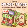 CocoWyo's *Cute & Groovy: Bold - Easy Coloring Book* 4