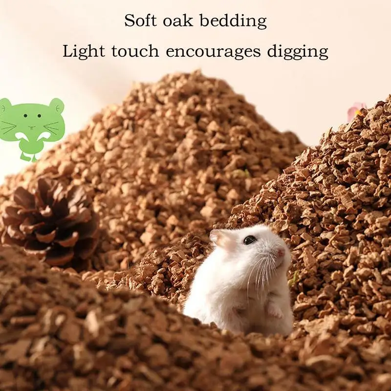 Small Animal Bedding Moisture Absorbent Natural Pet Bedding For Comfort Comfortable Habitat Decor Hamsters Cage Litter For Home