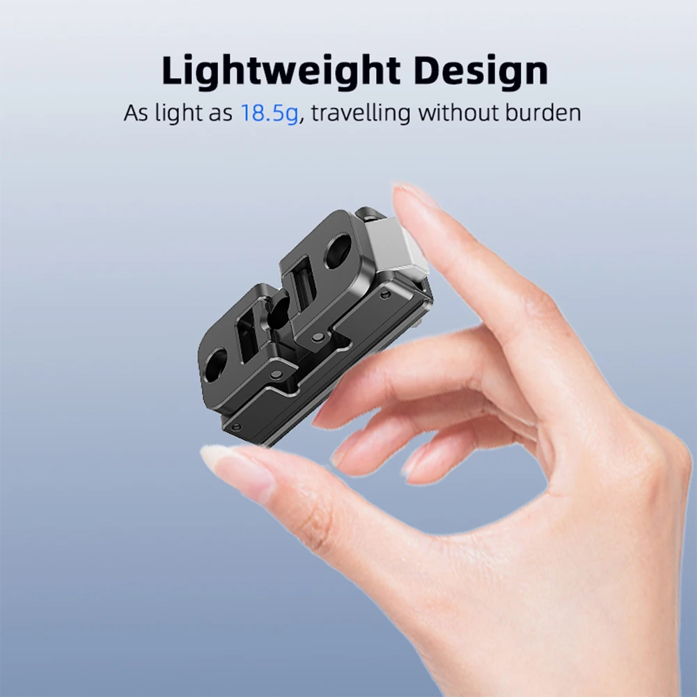 라이딩 거치대 마그네틱 퀵릴리즈 베이스 브래킷, 스포츠 카메라 퀵릴리즈 마운트, Insta360 Ace/Ace Pro용 마그네틱 어댑터