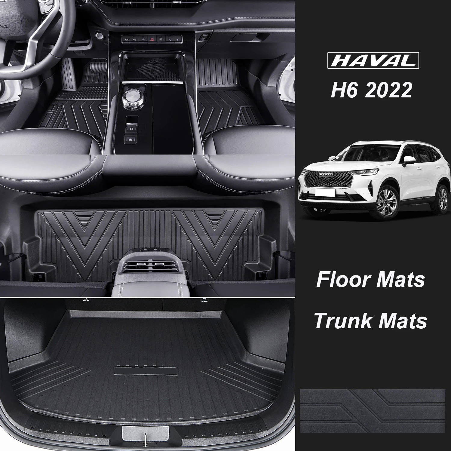 WaterproofRubberCarFloorMatsSetAcessriosInterioresTapetes
