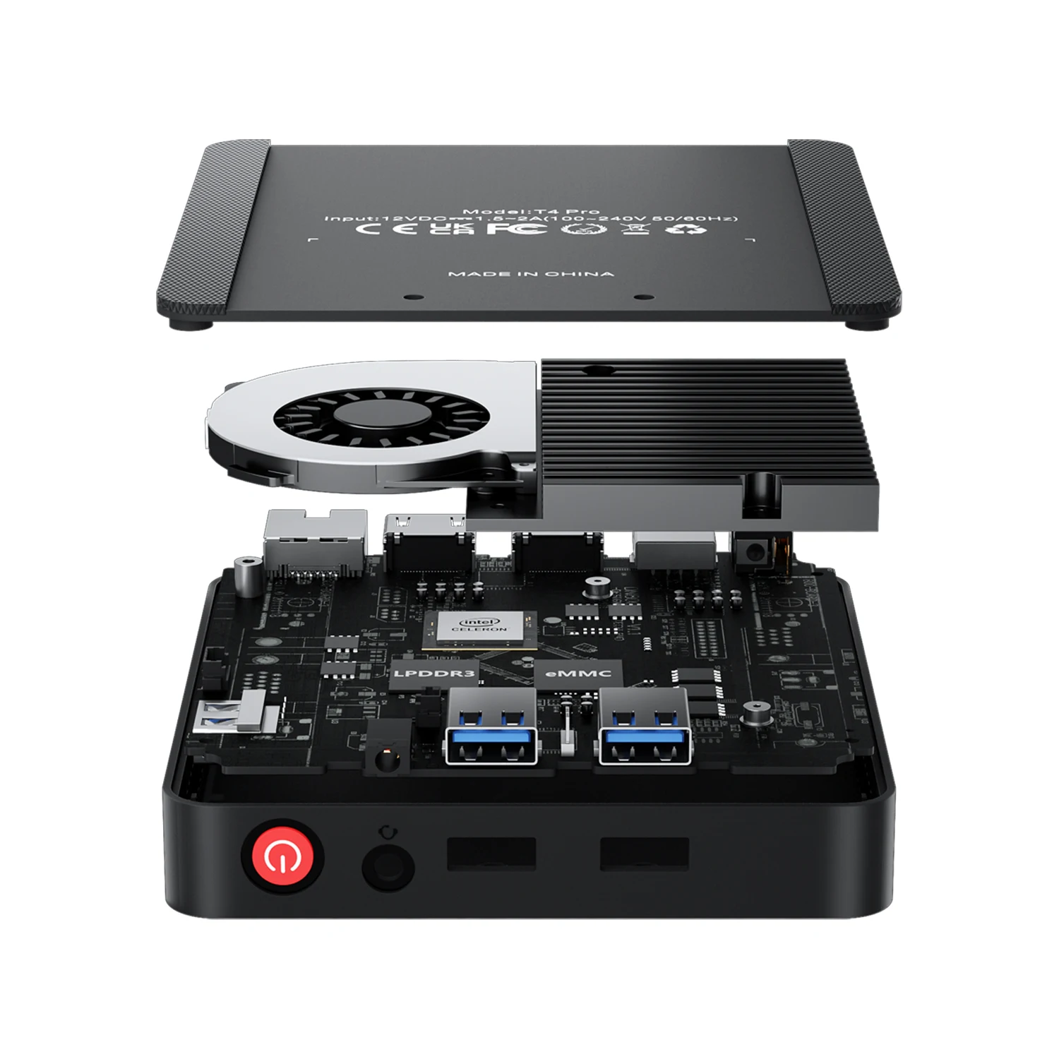 Cheapest T5 Mini PC Intel Celeron N4020 Up to 2.8GHz Windows 11 Desktop 4GB+64GB 2.4G/5.8G WiFi BT4.0 Dual 4K HDMI not T4 Pro 5