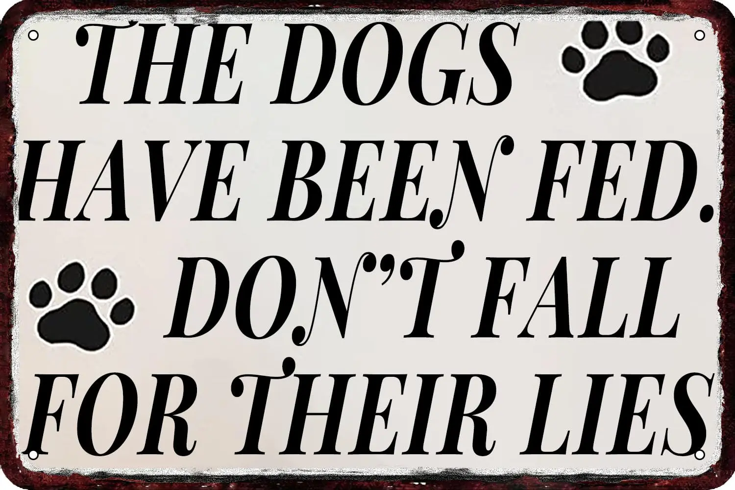 ΠΠΈΠ½ΡΠ°ΠΆΠ½ΡΠΉ ΠΌΠ΅ΡΠ°Π»Π»ΠΈΡΠ΅ΡΠΊΠΈΠΉ ΠΆΠ΅ΡΡΡΠ½ΠΎΠΉ Π·Π½Π°ΠΊ The Dogs Been Fed, Π·Π°Π±Π°Π²Π½Π°Ρ ΡΠΎΡΠΎΠ³ΡΠ°ΡΠΈΡ Π΄Π»Ρ Π΄ΠΎΠΌΠ°, ΠΌΡΠΆΡΠΊΠ°Ρ ΠΏΠ΅ΡΠ΅ΡΠ°, ΡΠΏΠ°Π»ΡΠ½ΠΈ, Π±Π°ΡΠ°, Π²Π°Π½Π½ΠΎΠΉ ΠΊΠΎΠΌΠ½Π°ΡΡ, 8x12 Π΄ΡΠΉΠΌΠΎΠ² ΠΠΈΠ½ΡΠ°ΠΆΠ½ΡΠΉ ΠΌΠ΅ΡΠ°Π»Π»ΠΈΡΠ΅ΡΠΊΠΈΠΉ ΠΆΠ΅ΡΡΡΠ½ΠΎΠΉ Π·Π½Π°ΠΊ The Dogs Been Fed, Π·Π°Π±Π°Π²Π½Π°Ρ ΡΠΎΡΠΎΠ³ΡΠ°ΡΠΈΡ Π΄Π»Ρ Π΄ΠΎΠΌΠ°, ΠΌΡΠΆΡΠΊΠ°Ρ ΠΏΠ΅ΡΠ΅ΡΠ°, ΡΠΏΠ°Π»ΡΠ½ΠΈ, Π±Π°ΡΠ°, Π²Π°Π½Π½ΠΎΠΉ ΠΊΠΎΠΌΠ½Π°ΡΡ, 8x12 Π΄ΡΠΉΠΌΠΎΠ²
