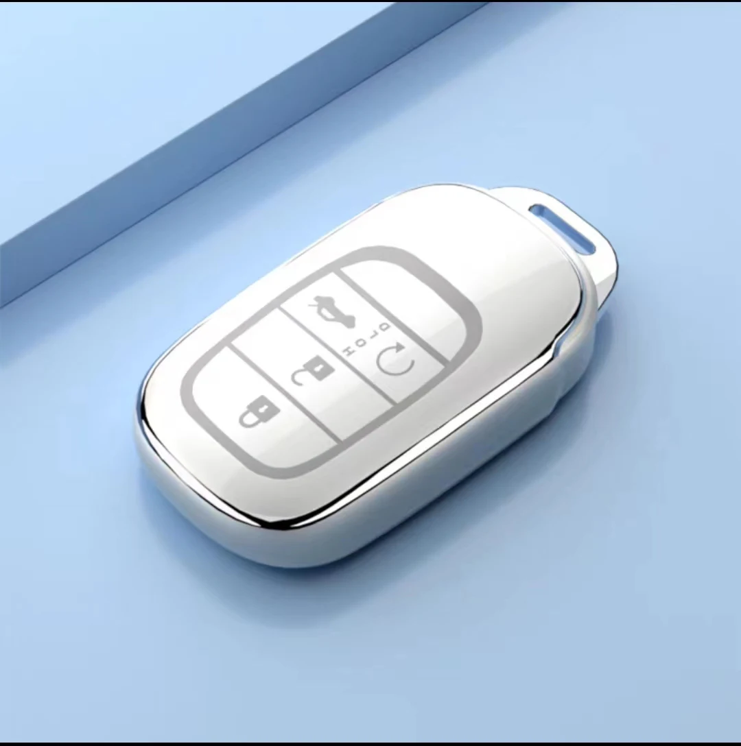 

TPU car key pack housing for NEW Honda CRV CR-V Civic ZRV HR-V Key Cover Car Model Key Protective Case Car Key Pack
