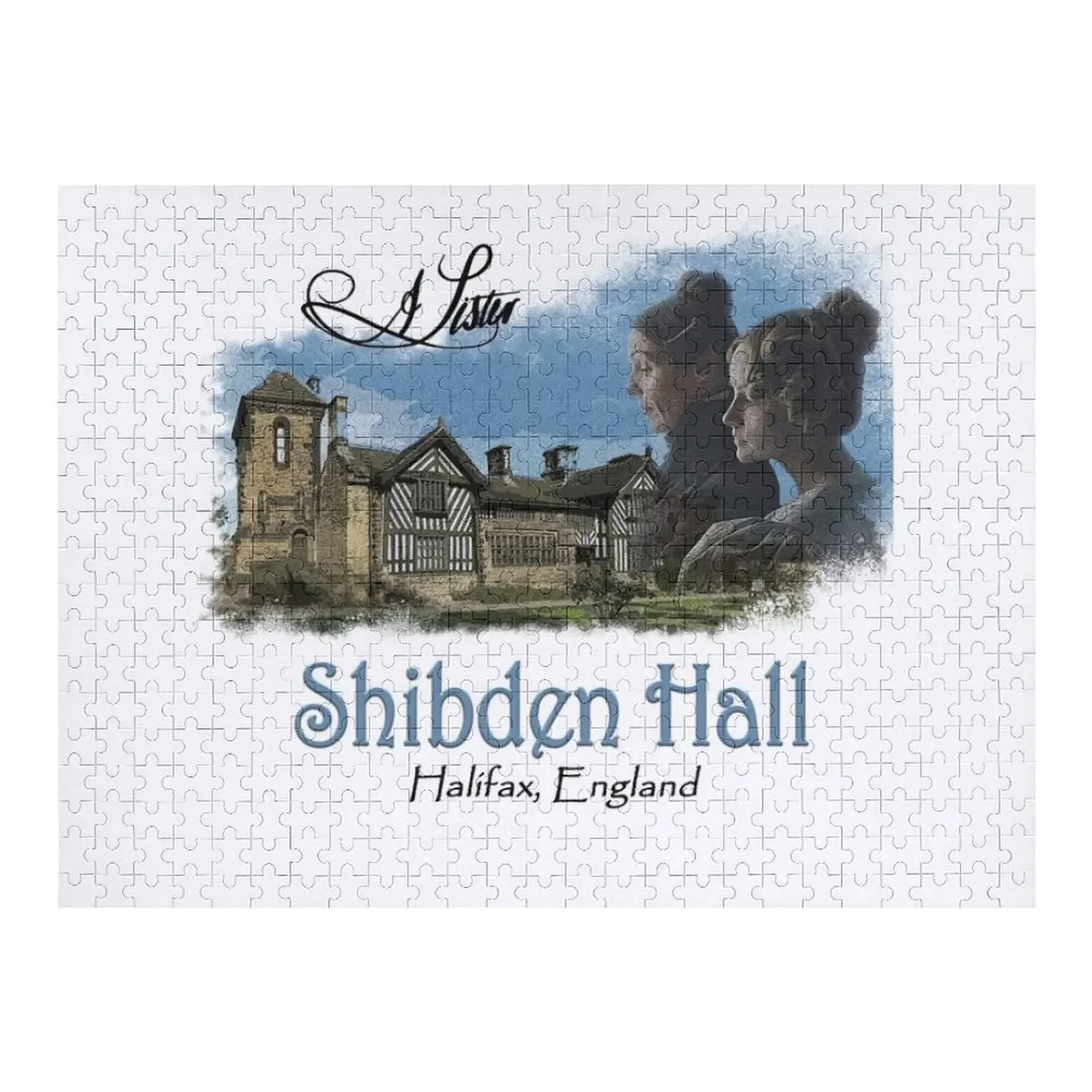 

Shibden Hall Jigsaw Puzzle Personalized Gift Jigsaw Custom Photo Puzzle