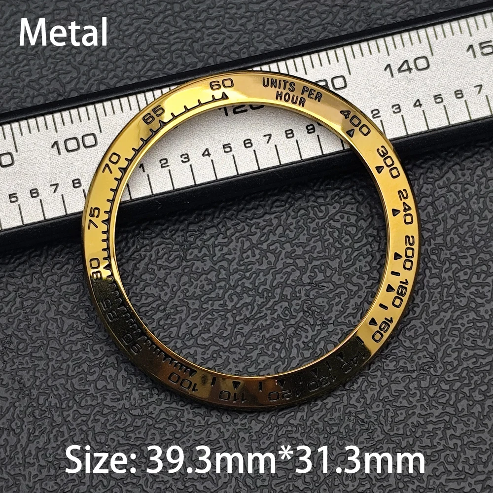 Rhinestone-Embellished Watch Bezel Insert