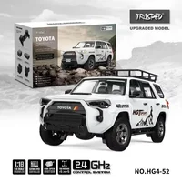 1/18henglong 4runner High Simulation Electric Model 2.4g Remote Control Four-Wheel Drive Light And Sound Effects Adult Kid Gift 1