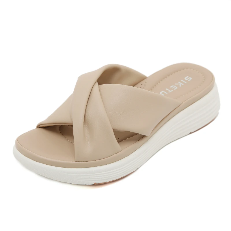 European And American Sandals For Women Fashion Simple Large Size