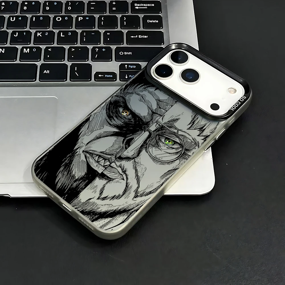 Luxury Hot Anime Attack On Titan Matte Phone Case