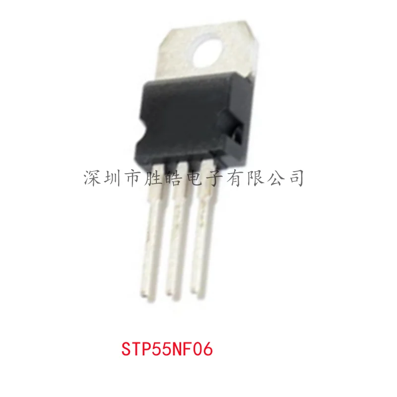 

(10PCS) NEW STP55NF06 P55NF06 P55NF06L 50A60V TO-220 Field Effect Transistor Integrated Circuit