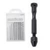 1/11Pcs Mini Hand Drill With 0.3-3.2mm Drill Bits Set Rotary Tools For Models Hobby DIY Wood Craft Handmade Tools 3