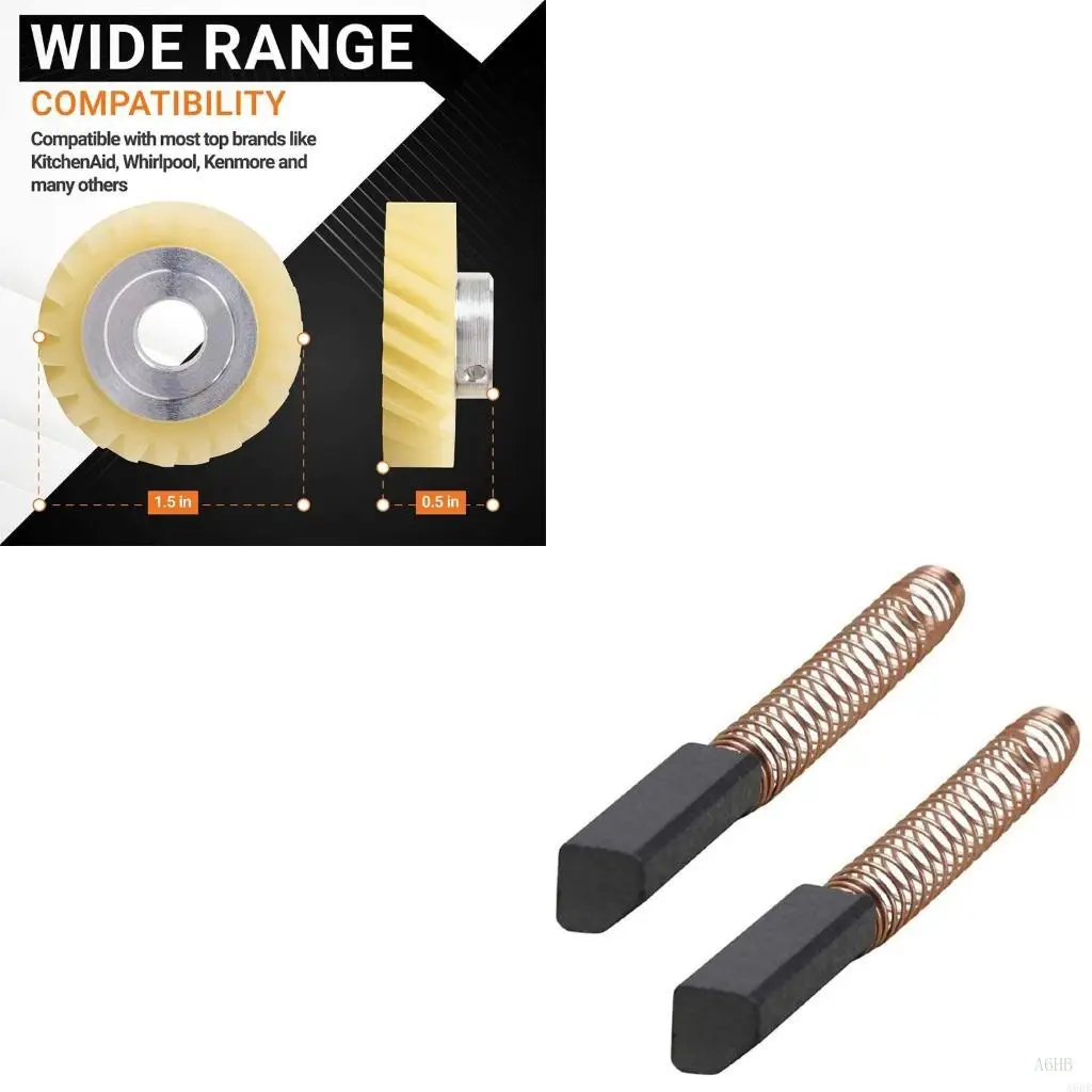 A6HB 교체 카본 브러쉬 스프링은 5K45SS용 플라스틱 금속 재료를 부착했습..