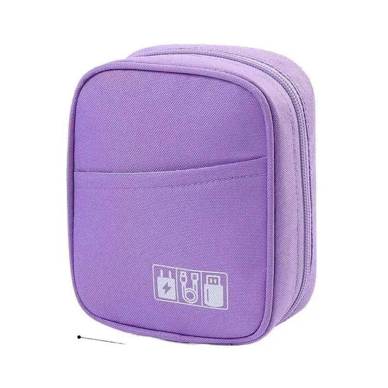 HOMMMME 방수 휴대용 케이블 정리 가방 여행용 디지털 액세서리 파우치 USB 은행 이어폰 보관 케이스