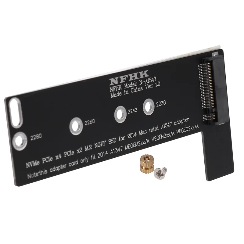 Nvme Pcie X4 M.2 Ngff To Late 2014 Mini A1347 M.2 Ngff Megen2 Megem2 Adattatore Per Scheda Convertitore Ssd Megeq2