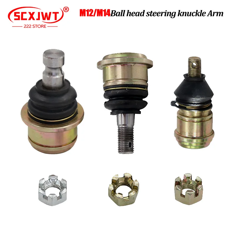 

M12/M14 Ball Joint Kit for China ATV 50cc 70cc 90cc 110cc 125cc 150cc 200cc 250cc UTV QUAD dirk bike Go Kart