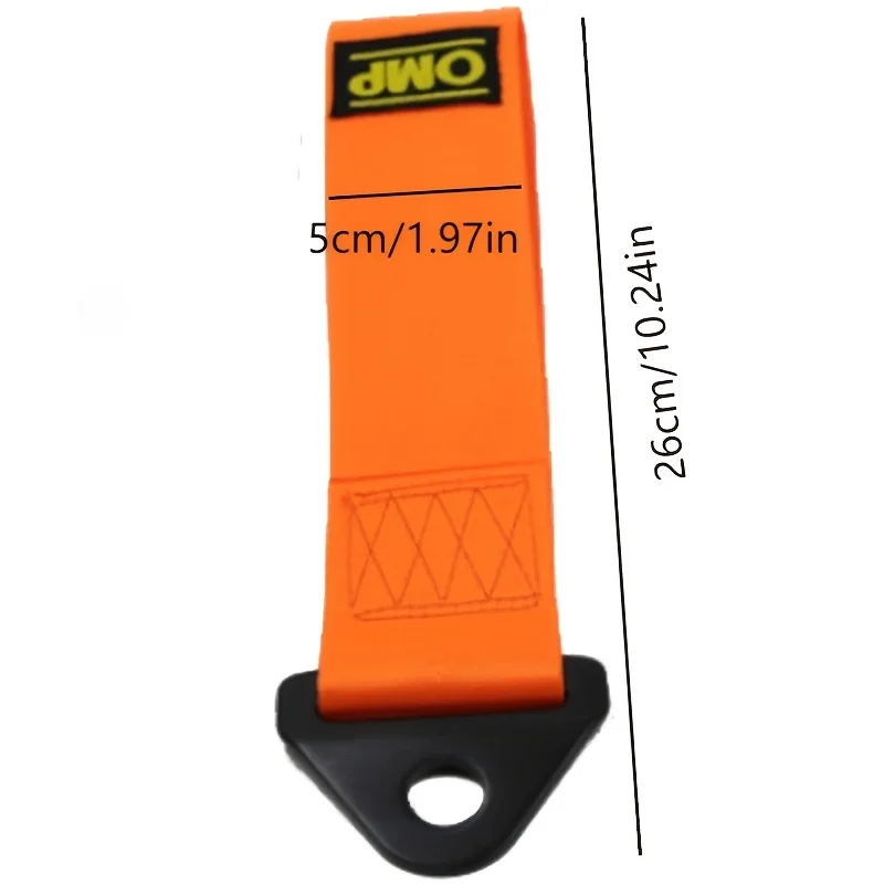 Nylon Tow Strap Universal Car Racing Tow Ropes for Maximum Bumper Trailer Towing Strength