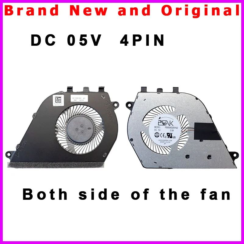 New Laptop CPU Cooler Fan for DELL Inspiron Vostro 5590 5598 5490 5498 Radiator CN-0CKNH2 CN-0M638T 0CKNH2 0M638T DC 5v
