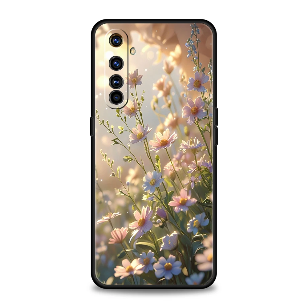 Floral Soft TPU Phone Case with Protective Cover
