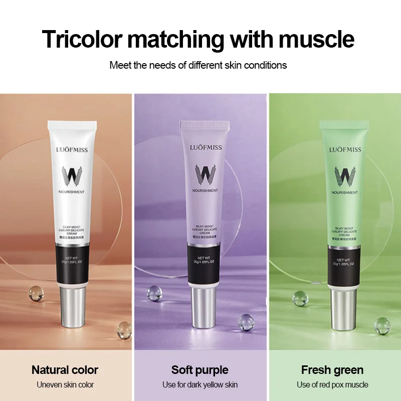 Face Pore Primer For Makeup 30g Skin Moisturize Concealer Oil Control Under Foundation Isolation Invisible Pore Milk Cream Toner_voghion.com