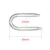 1pc U Shaped Glass Tube Bend for Aquarium Co2 Diffuser CO2 Equipment Fish Tank Water Pump Connector Connection Pipe Pet Supplies 2