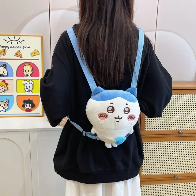 Small Kawaii Chiikawa Hachiware Usagi Plush Backpack