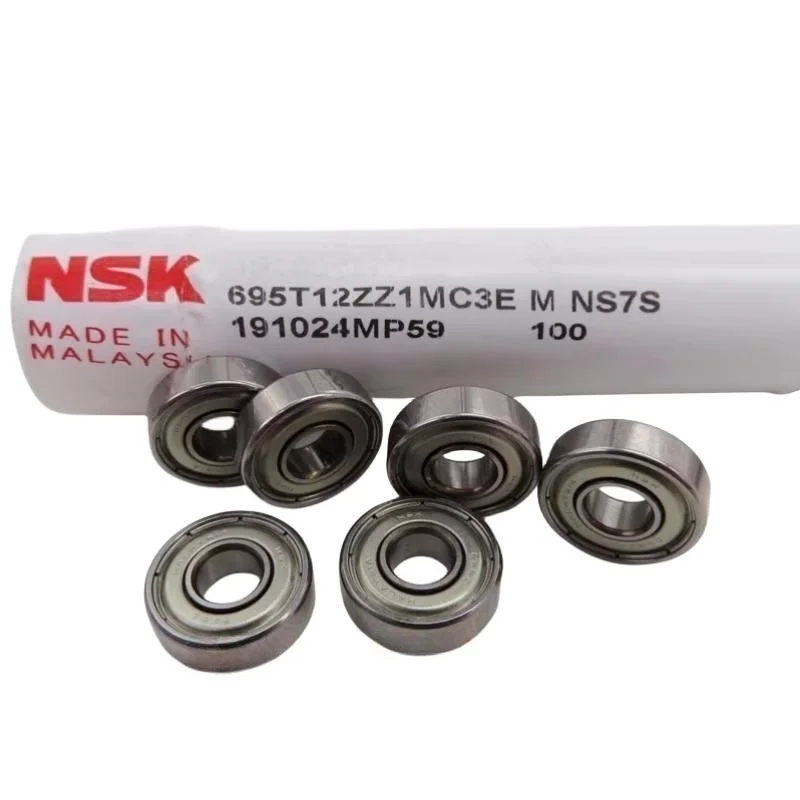 

50pcs original NSK high speed bearing 695ZZ 5*13*4mm R-1350ZZ precision miniature ball bearings 695 695Z 5x13x4 mm