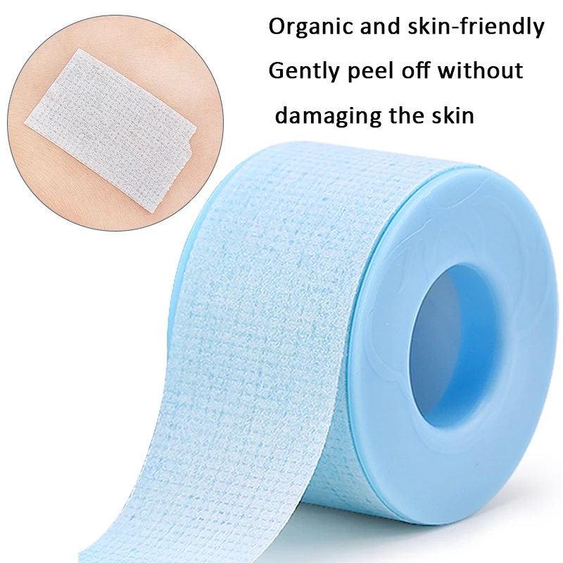 Eyelash Tape Micropore Lash Tape Breathable Easy To Tear Medical Tapes Eyelashes Extension Supplies Makeup Lashes Accessories Eyelash Extension Tape Eyelash Extension Supplies