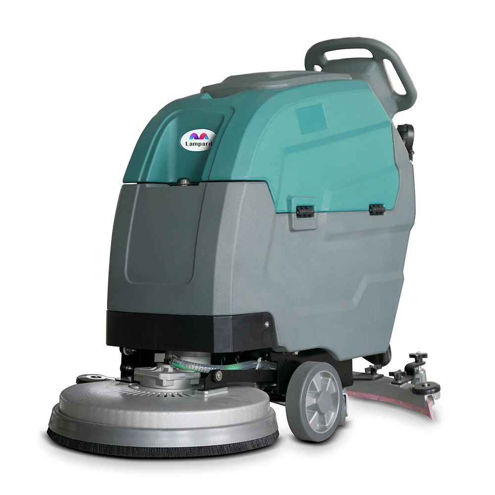 Floor Cleaning Scrubbing Machine Battery Powered Commercial Floor Scrubber