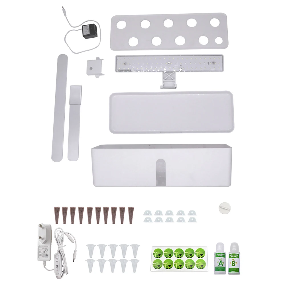 Description Picture 5 of itemSmart Garden Hydroponics Growing System Indoor Herb Garden Kit Automatic Timing LED Grow Lights Water Pump for Home Flower Pots