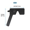 2PCS Optometry Accessories Eye Shields Eye Shields Vision Adjustment Ruler Test Eyesight  Black 6